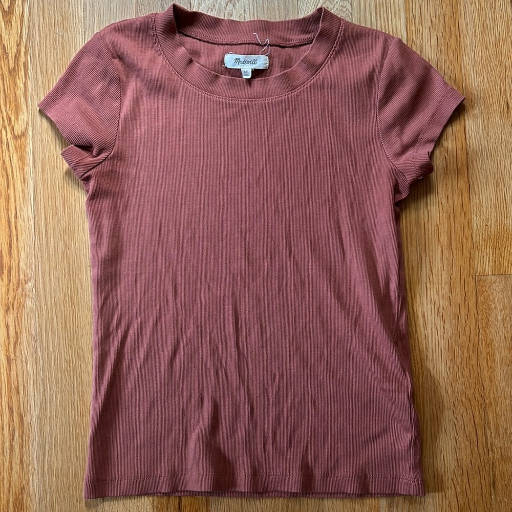 Madewell Supima ribbed tee